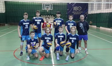 Зарайские волейболисты приняли участие в Первенстве Московской области