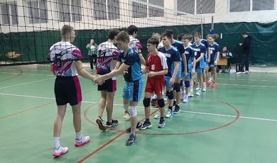 Зарайские волейболисты приняли участие в Первенстве Московской области