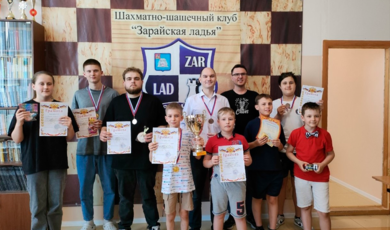 Девятилетний шахматист выиграл турнир в Зарайске