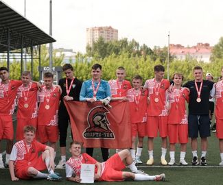 Зарайские студенты завоевали «бронзу» в футбольной лиге Подмосковья