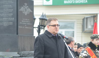 Митинг к 25-летию вывода Советских войск из республики Афганистан