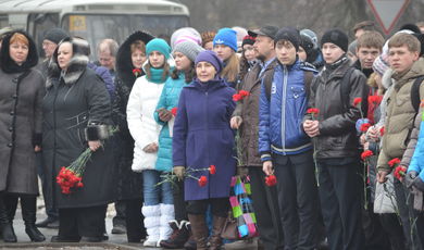 Митинг к 25-летию вывода Советских войск из республики Афганистан