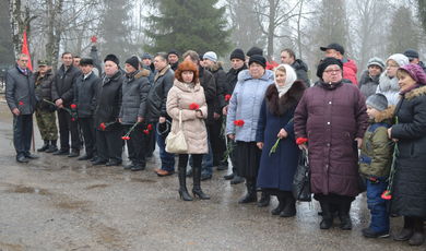 Митинг к 25-летию вывода Советских войск из республики Афганистан