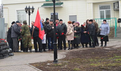 Митинг к 25-летию вывода Советских войск из республики Афганистан