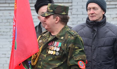 Митинг к 25-летию вывода Советских войск из республики Афганистан