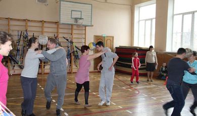 В Зарайске прошло соревнование "Папа, мама, я – спортивная семья"
