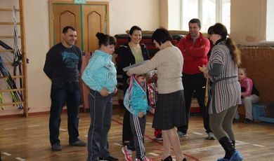 В Зарайске прошло соревнование "Папа, мама, я – спортивная семья"