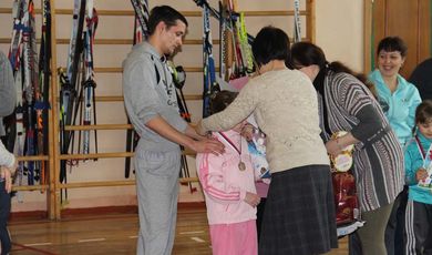 В Зарайске прошло соревнование "Папа, мама, я – спортивная семья"