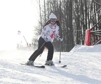 Зарайская спортсменка взяла золото чемпионата Тульской области по лыжным гонкам