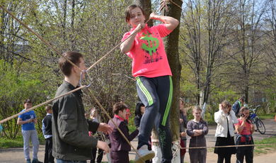 В Зарайске устроили праздник "День защиты детей"