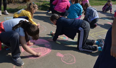 В Зарайске устроили праздник "День защиты детей"