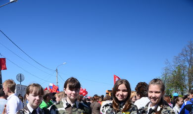 В Зарайске прошли празднования Дня Победы