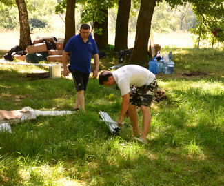 Стартовала подготовка к проведению традиционного военно-спортивного туристического лагеря ВПК "Русь" 