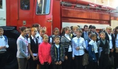 Тренировочная пожарная эвакуация успешно прошла в средней школе №6 города Зарайска Московской области.