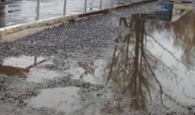 Госадмтехнадзор штрафует за затопленные тротуары