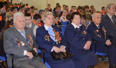 Зарайские школьники встретились с участниками Великой Отечественной войны