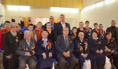 Зарайские школьники встретились с участниками Великой Отечественной войны