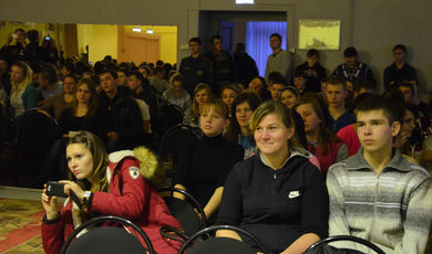 18 декабря состоялась творческая презентация ВПК «Русь» в Профессиональном училище № 85 г. Зарайск!