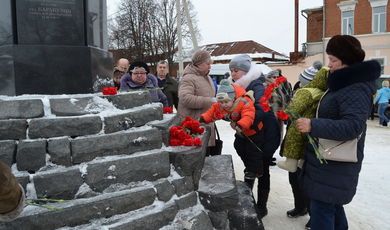 В Зарайске прошли мероприятия в честь 26-й годовщины вывода советских войск из Афганистана