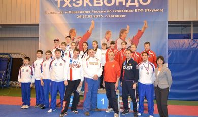 Зараец Валерий Евдокимов завоевал «золото» России по тхэквондо в 28 раз