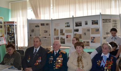 Встреча зарайских лицеистов с ветеранами в уютной атмосфере музея