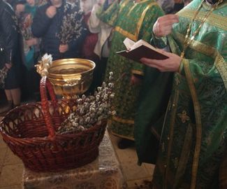 В ПРАЗДНИК ВХОДА ГОСПОДНЯ В ИЕРУСАЛИМ