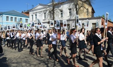 В Зарайском районе отметили 70-летие Великой Победы в Великой Отечественной войне